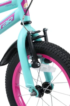 Urban Jungle Kinderfiets 14 Inch Turquoise|BikeStar Sale