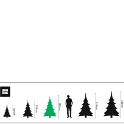 New Black Box Trees Kerstboom Macallan (H185 X O127 Cm)