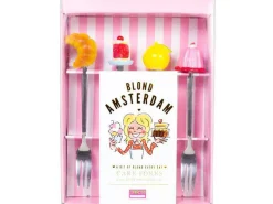 Online Blond Amsterdam Taartvorkje Even Bijkletsen (Set Van 4)