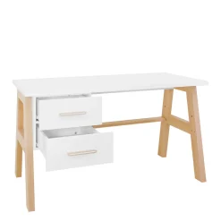 Online Bopita Bureau Lisa Wit/Naturel