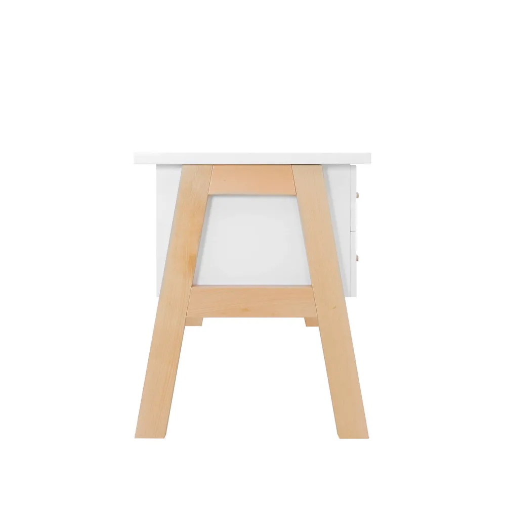 Online Bopita Bureau Lisa Wit/Naturel