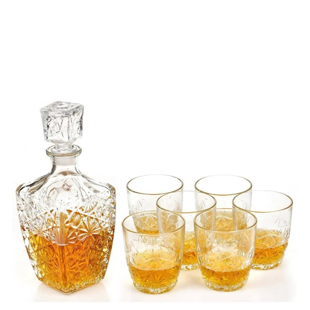 Best Bormioli Rocco Whisky Set Dedalo (7-Delig)