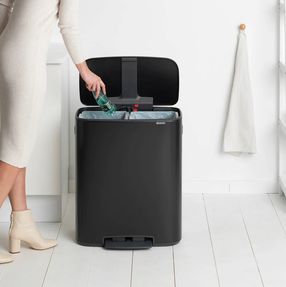 Cheap Brabantia Bo Prullenbak (2X30L) (Afvalscheiding)