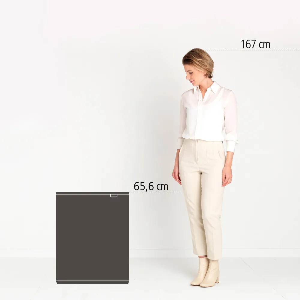 Best Sale Brabantia Bo Touch Bin Prullenbak (2X30L) (Afvalscheiding)