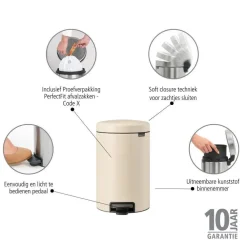 Fashion Brabantia Newicon Pedaalemmer (12L)