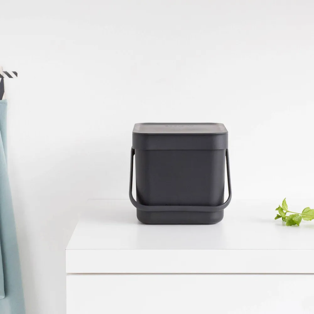 Fashion Brabantia Sort & Go Afvalbakje (Aanrecht) (6L)