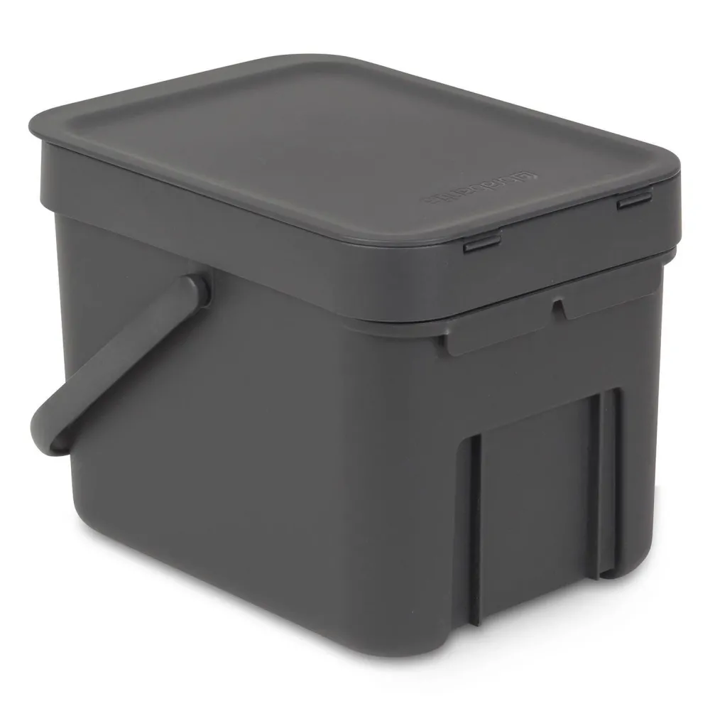 Fashion Brabantia Sort & Go Afvalbakje (Aanrecht) (6L)