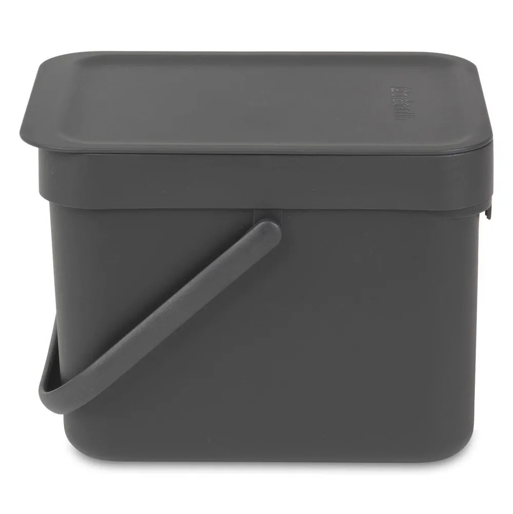Fashion Brabantia Sort & Go Afvalbakje (Aanrecht) (6L)