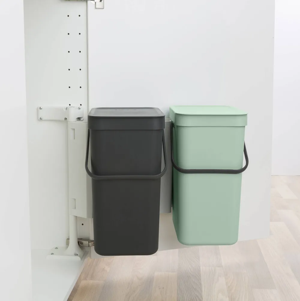 Discount Brabantia Sort & Go Prullenbak (2X12L)
