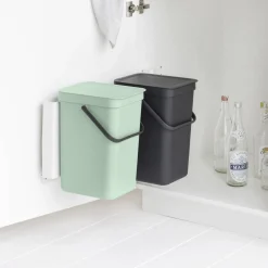 Discount Brabantia Sort & Go Prullenbak (2X12L)