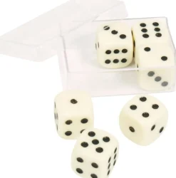 6 Dobbelstenen 16Mm In Doosje Dobbelstenen 16Mm (6 Stuks)|Buffalo Best