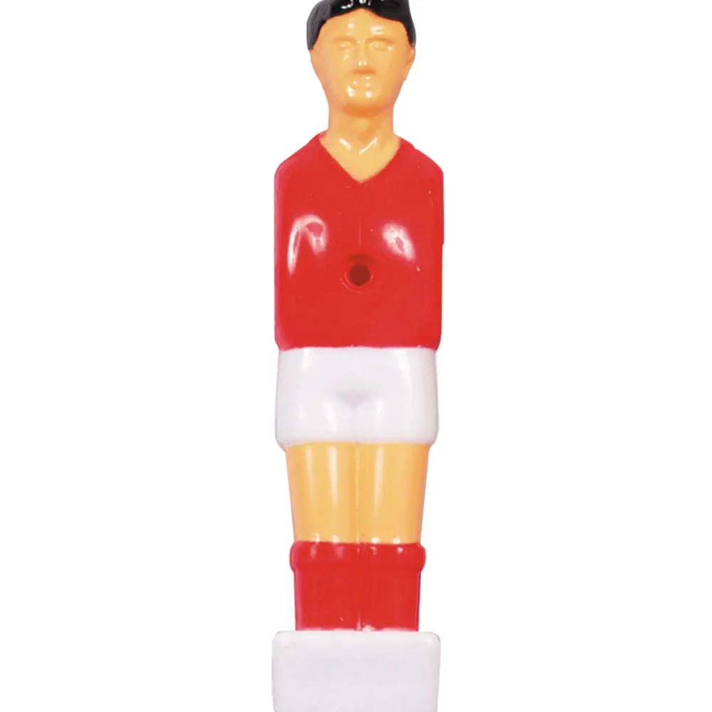Tafelvoetbalpoppen 13 Mm 4 Stuks (Rood/Wit)|Buffalo Shop