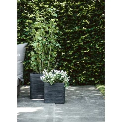 Bloempot Nature Rib (30X30X30 Cm)|Capi Outlet