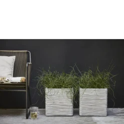 Bloempot Nature Rib (30X30X30 Cm)|Capi Clearance