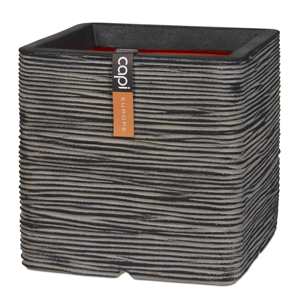 Bloempot Nature Rib (40X40X40 Cm)|Capi Hot