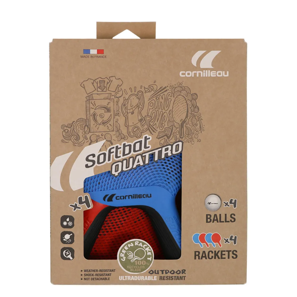 Tafeltennis Batset Softbat 4 Stuks Tafeltennis Batset Softbat (4 Stuks)|Cornilleau Best