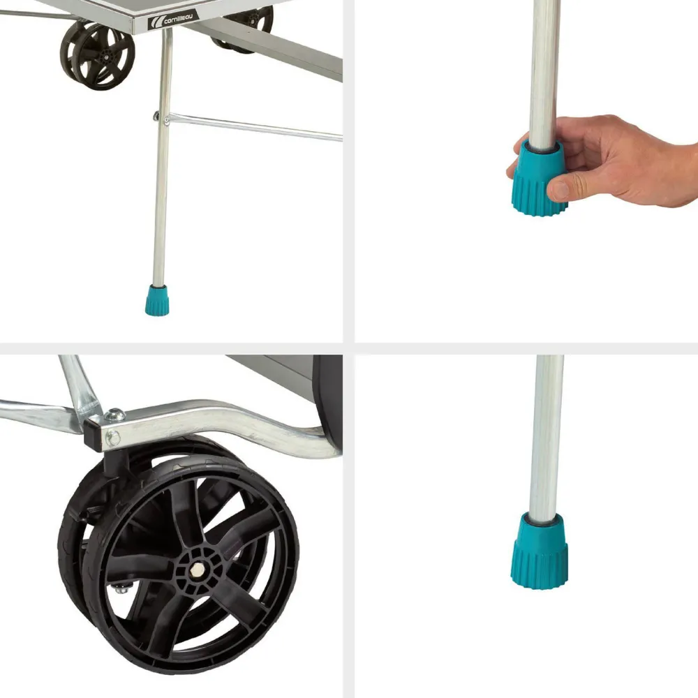100X Outdoor Tafeltennistafel (Grijs)|Cornilleau Best
