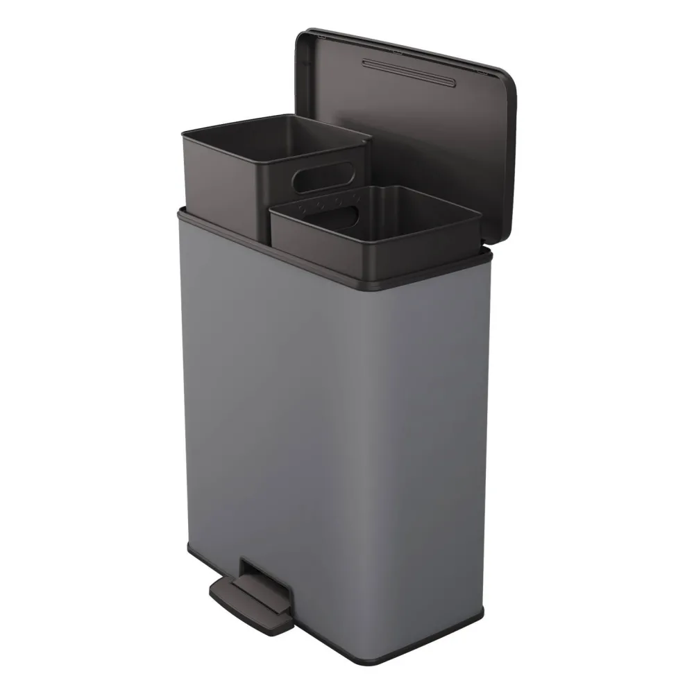 Clearance Curver Deco Duo Bin Afvalbak