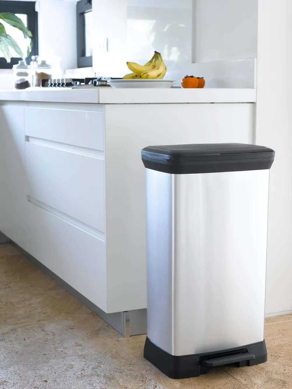 Outlet Curver Decobin Duo Afvalbak Decobin (23+23 L)