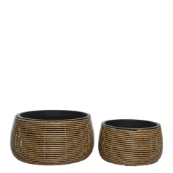 Bloempot Jolie Set Van 2 (O48, 36 Cm)|Decoris Fashion