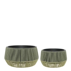 Bloempotten Ruby Set Van 2 (O48 En O36 Cm)|Decoris Best Sale