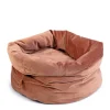 Best Sale Designed by Lotte Fluco Kattenmand - Fluweel - Roze - 45X45X35 Cm