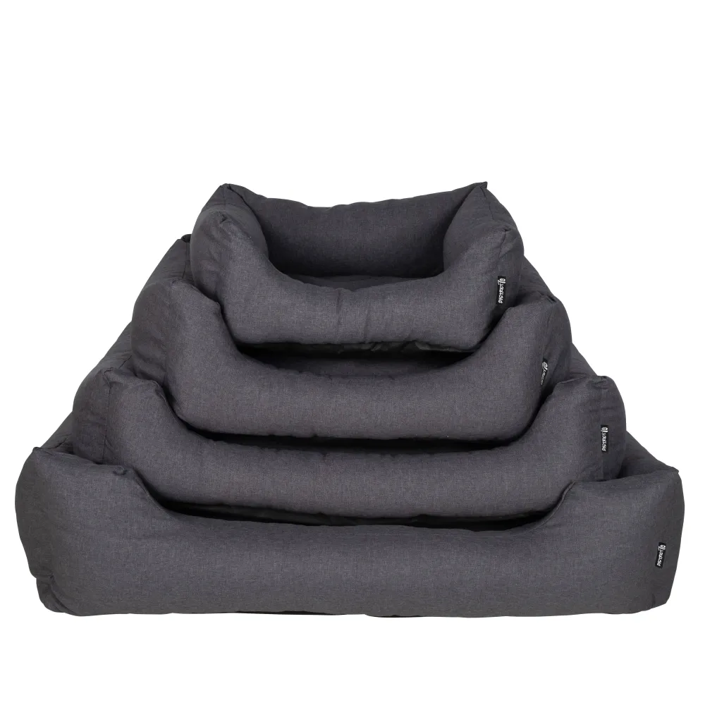 New District 70 Classic Hondenmand - Charcoal Grey - M - 80 X 60 Cm