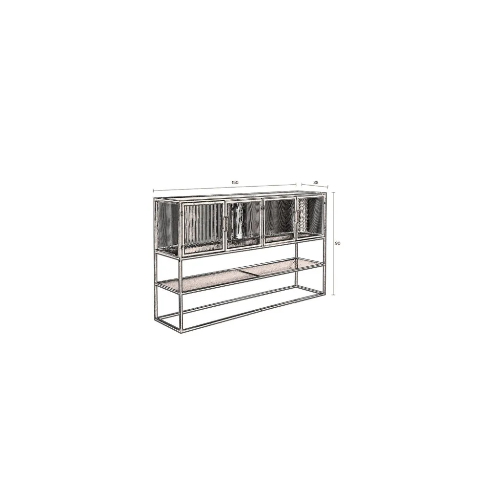 Clearance Dutchbone Vitrinekast Boli