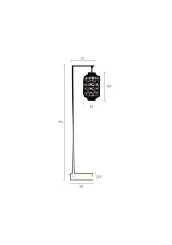Discount Dutchbone Vloerlamp Ming
