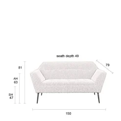 Clearance Dutchbone 2-Zitsbank Kate
