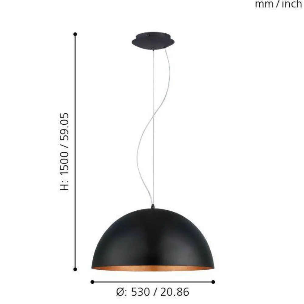Outlet EGLO Hanglamp Gaetano 1