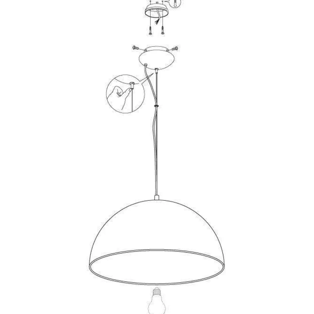 Outlet EGLO Hanglamp Gaetano 1