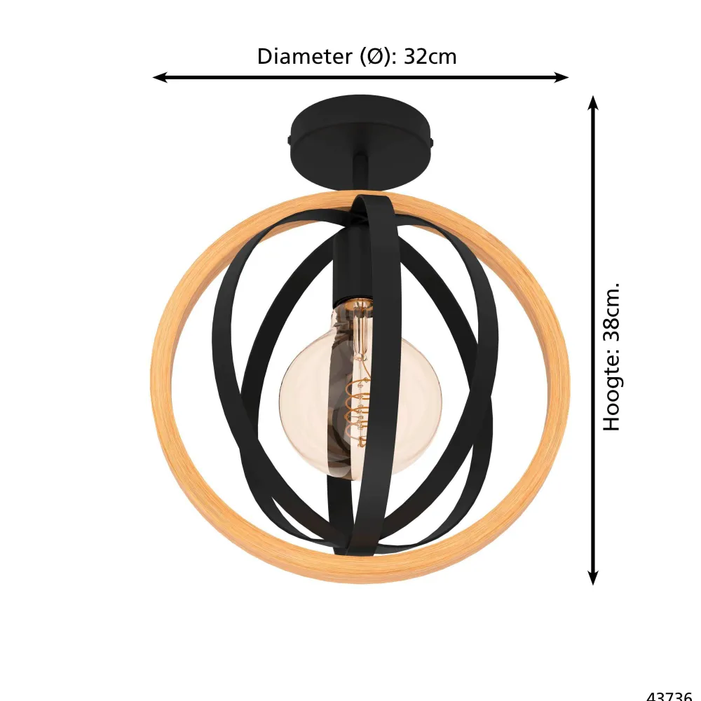 Cheap EGLO Plafondlamp Basildon (O32 Cm)