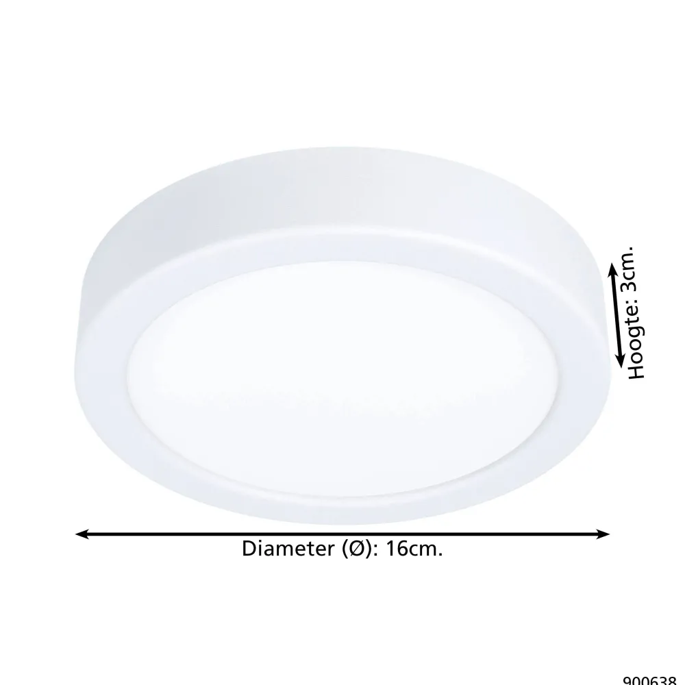 Clearance EGLO Plafondlamp Fueva 5 (O16 Cm)