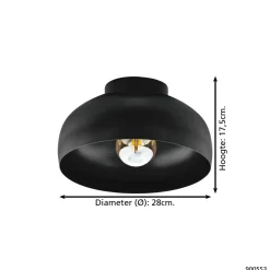 Shop EGLO Plafondlamp Mogano 2
