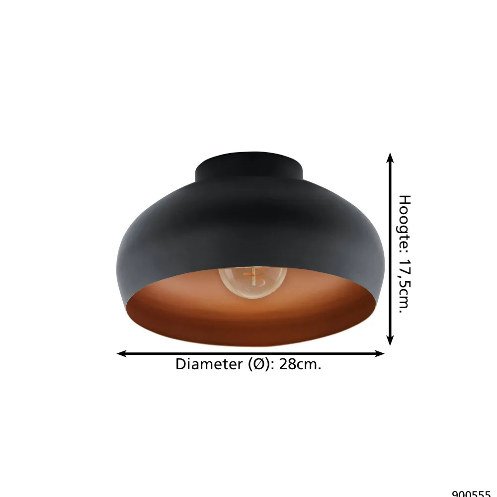 Best Sale EGLO Plafondlamp Mogano 2