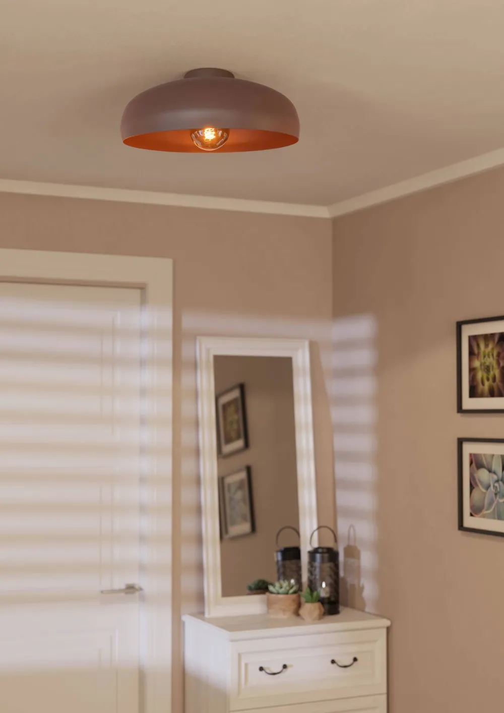 Hot EGLO Plafondlamp Mogano (O40 Cm)