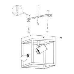 Sale EGLO Plafondlamp Silentina