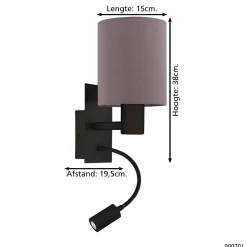 Sale EGLO Wandlamp Pasteri