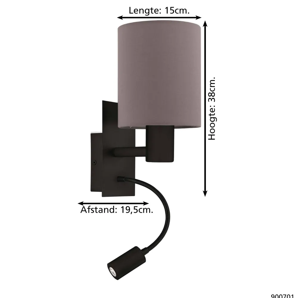 Sale EGLO Wandlamp Pasteri