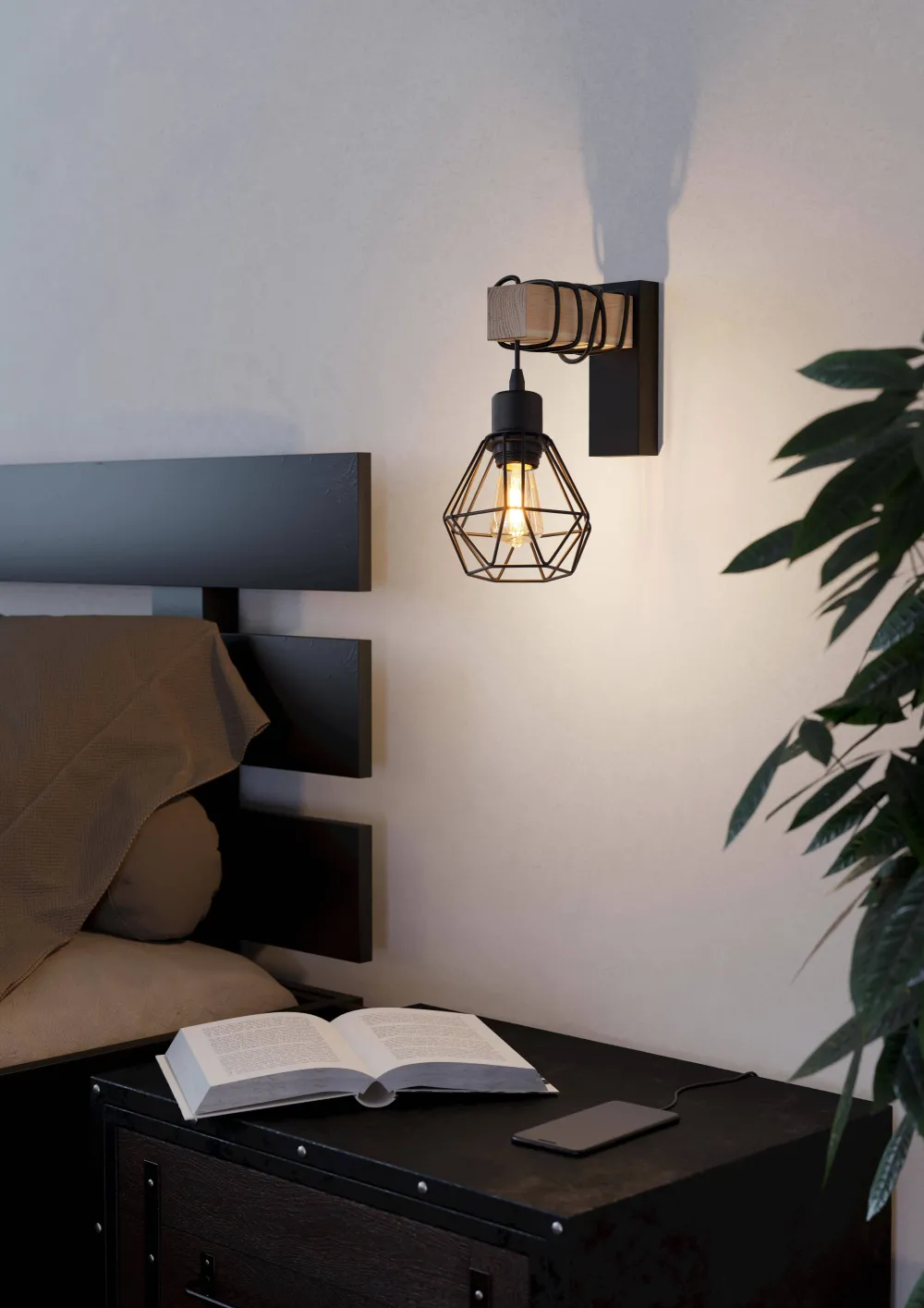 New EGLO Wandlamp Townshend 5