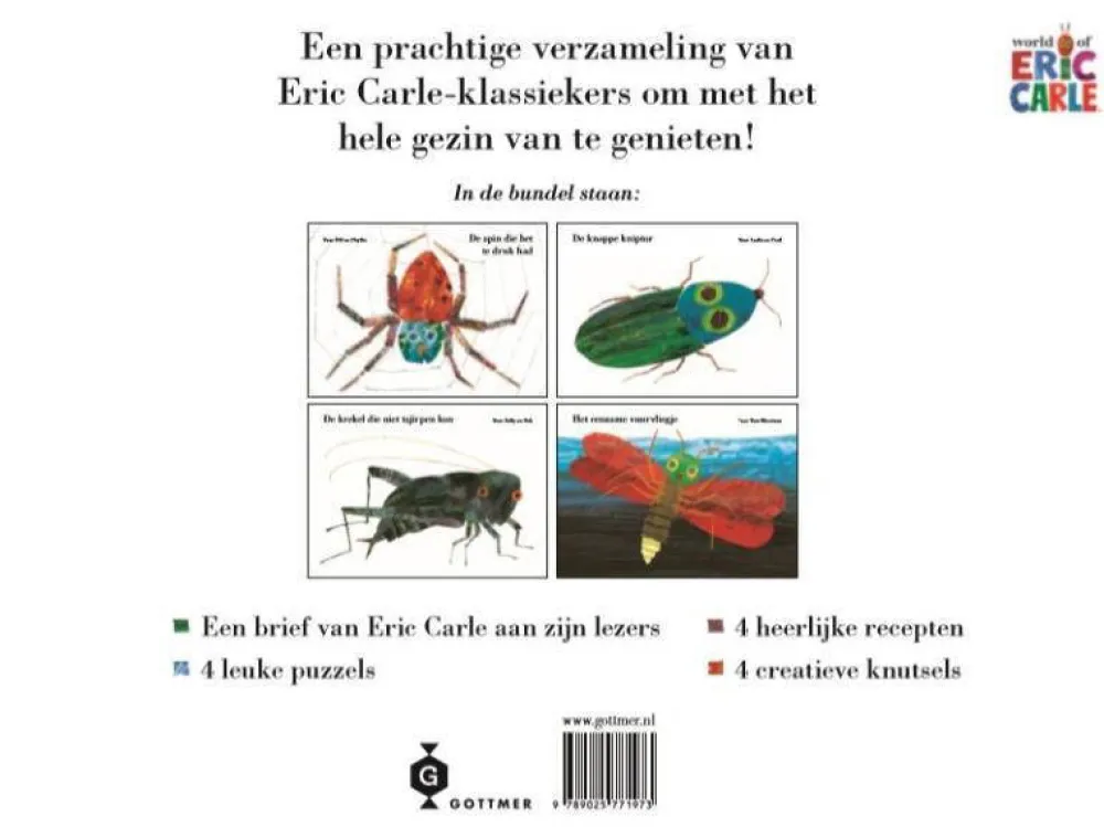 Eric Carle Het Grote Boek Van Kleine Beestjes|wehkamp Shop