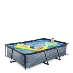 Frame Pool 300X200X65Cm (12V Cartridge Filter) - Grijs|EXIT Best