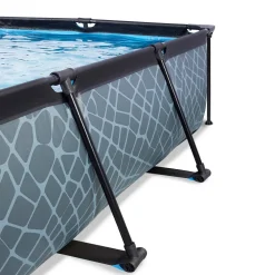 Frame Pool 300X200X65Cm (12V Cartridge Filter) - Grijs|EXIT Clearance