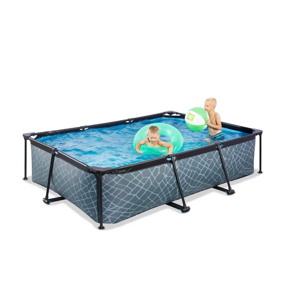 Frame Pool 300X200X65Cm (12V Cartridge Filter) - Grijs|EXIT Clearance