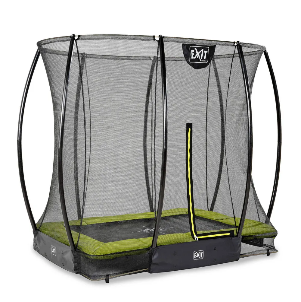 Silhouette Ground Trampoline 214X153 Cm|EXIT Online
