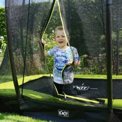 Silhouette Ground Trampoline 214X153 Cm|EXIT Online