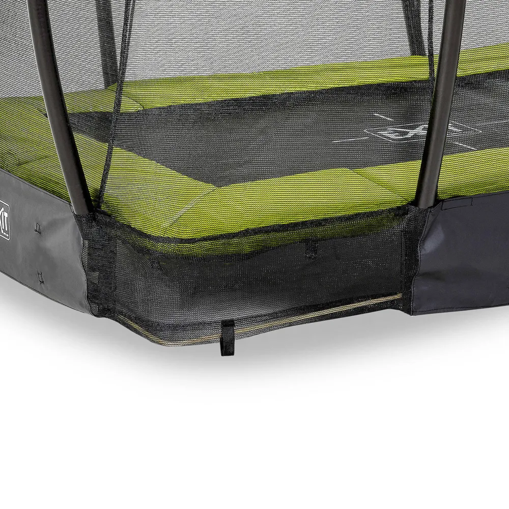 Silhouette Ground Trampoline 214X153 Cm|EXIT Online