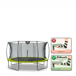 Silhouette Trampoline O366 Cm|EXIT Sale