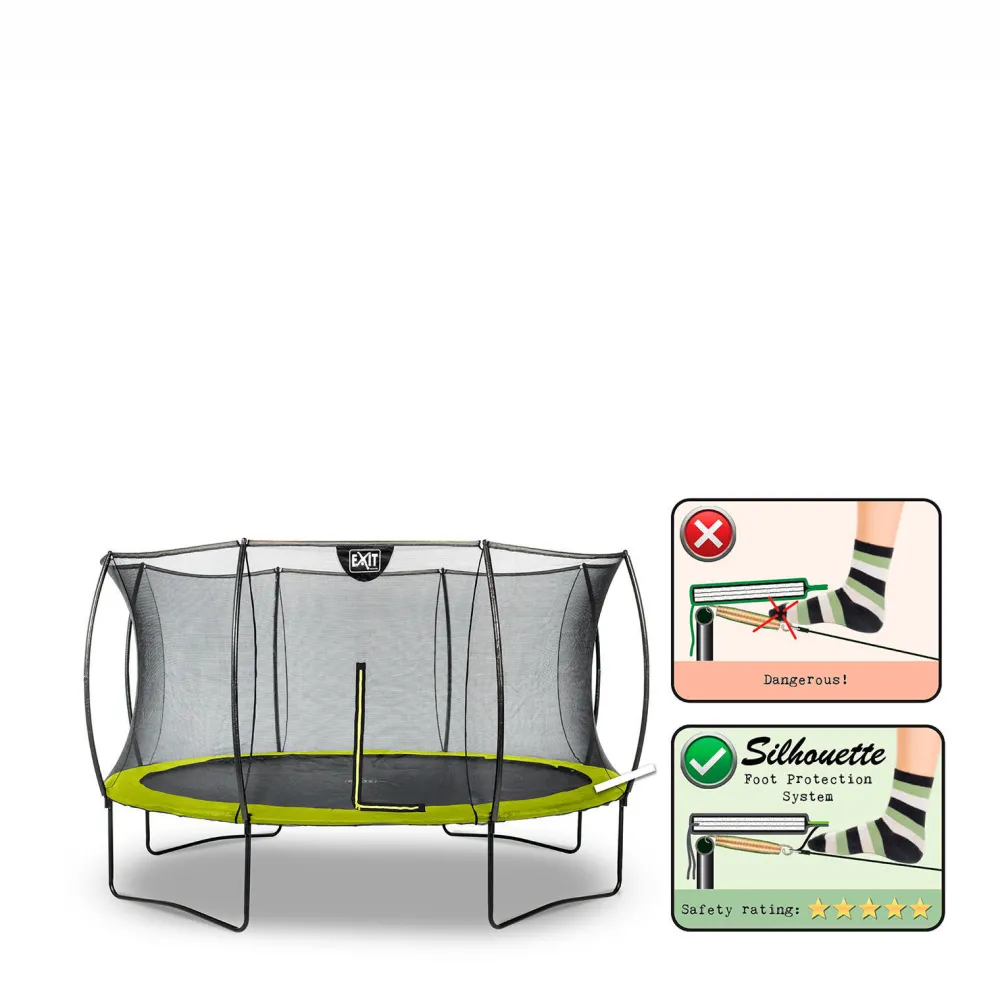 Silhouette Trampoline O366 Cm|EXIT Sale